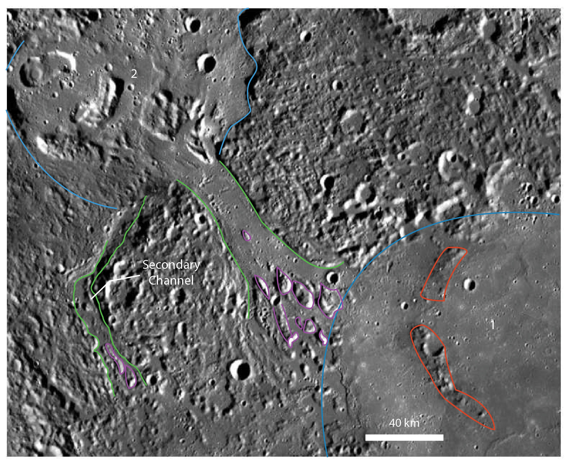 Lava channels