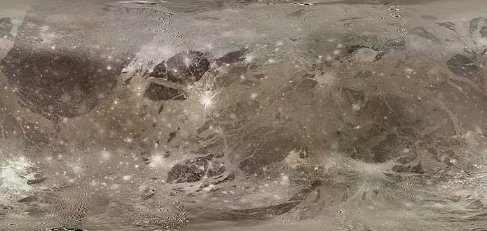 Ganymede--map
